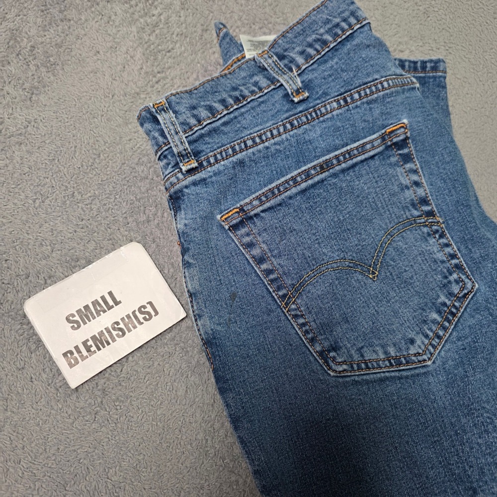 Levi's Mens 38x30 559 Relaxed Straight Jeans Blue Medium Wash Denim 6594 - Picture 2 of 8